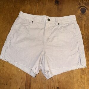 Aerie Women's‎ Gray Corduroy Stretch Cutoff Shorts – Size Medium